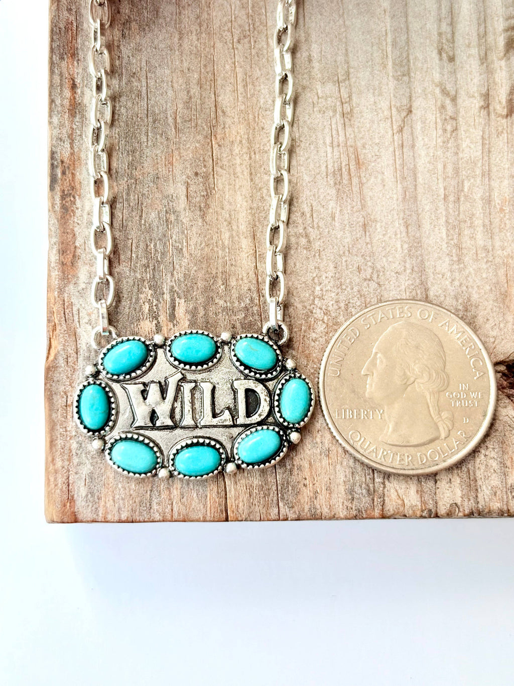 Western WILD Stone Pendant Necklace