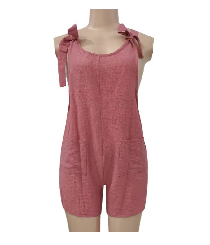 Effortless Fashion Suspender Rompers