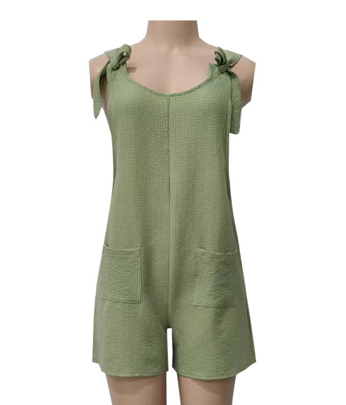 Effortless Fashion Suspender Rompers