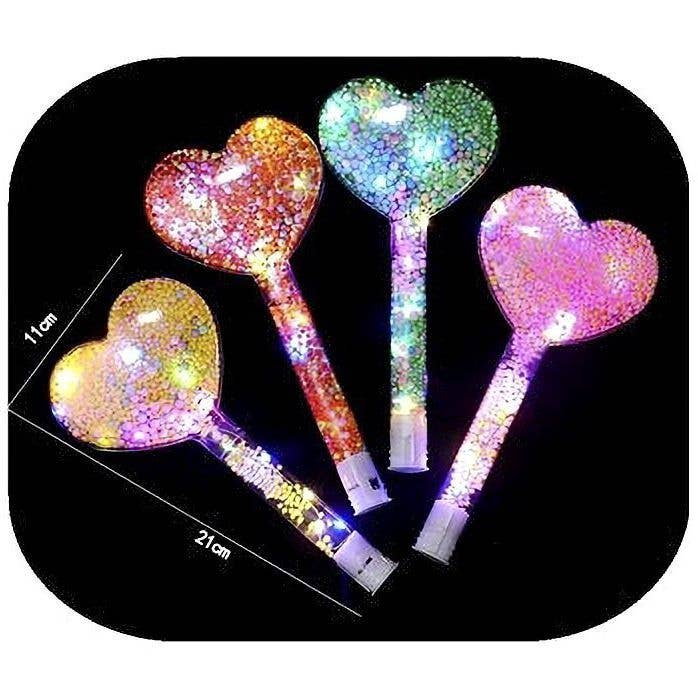 Heart Shape Glow Wand Light Stick Party Festival