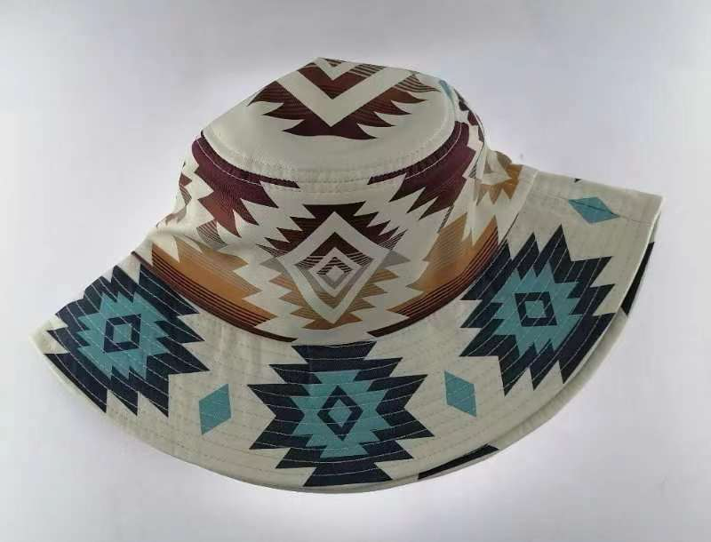 Southwest Design Bucket Hat - Beige by Nativo