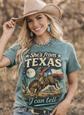She's From a Texas I Can Tell Exclusive Graphic Tee
