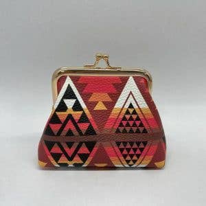 Native Print Coin Purse