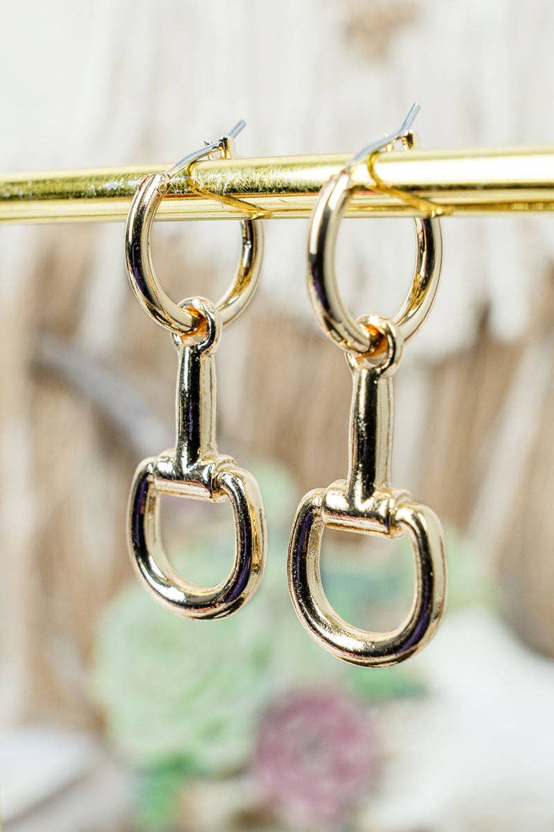 Barn Classic Goldtone Hoop Earrings