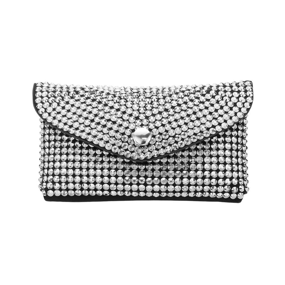 Bling Envelope Belt Bag / Crossbody Bag