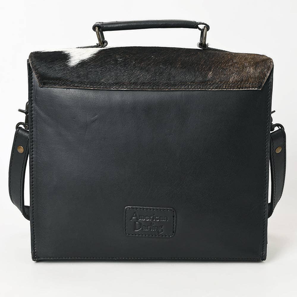 Briefcase Genuine Western Leather Women Bag