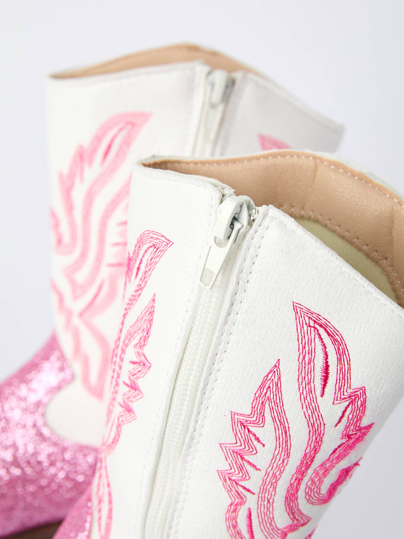 Fall Glitter Sparkling Western Girl Boots