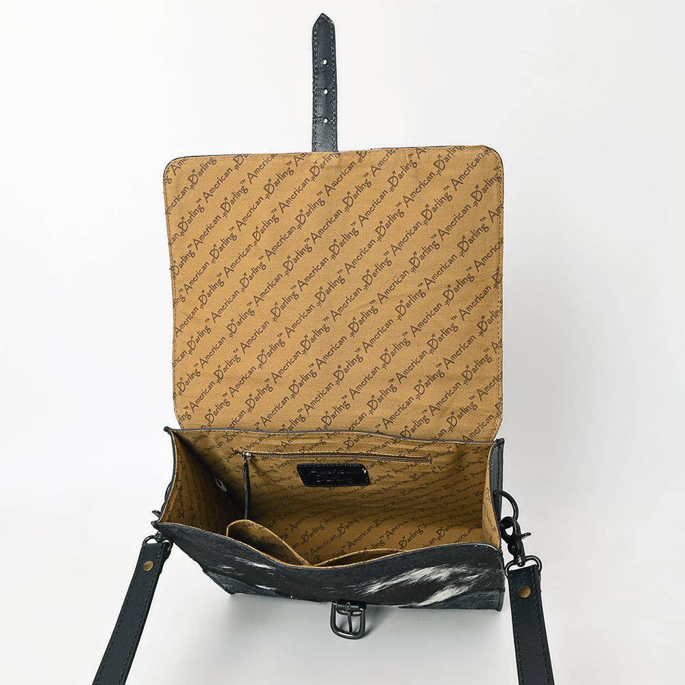 Briefcase Genuine Western Leather Women Bag