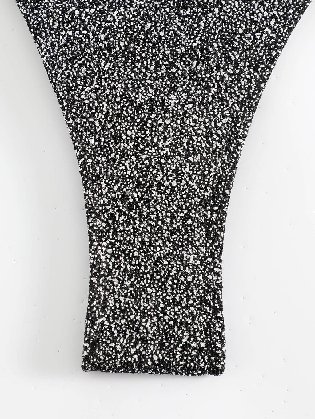 Solid color sequin one-piece swimsuit sexy bikini