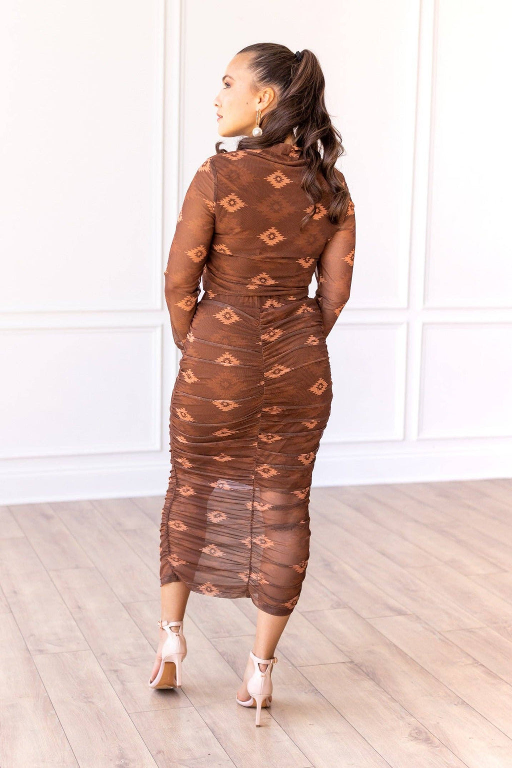 Copper Canyon Aztec Mesh Top