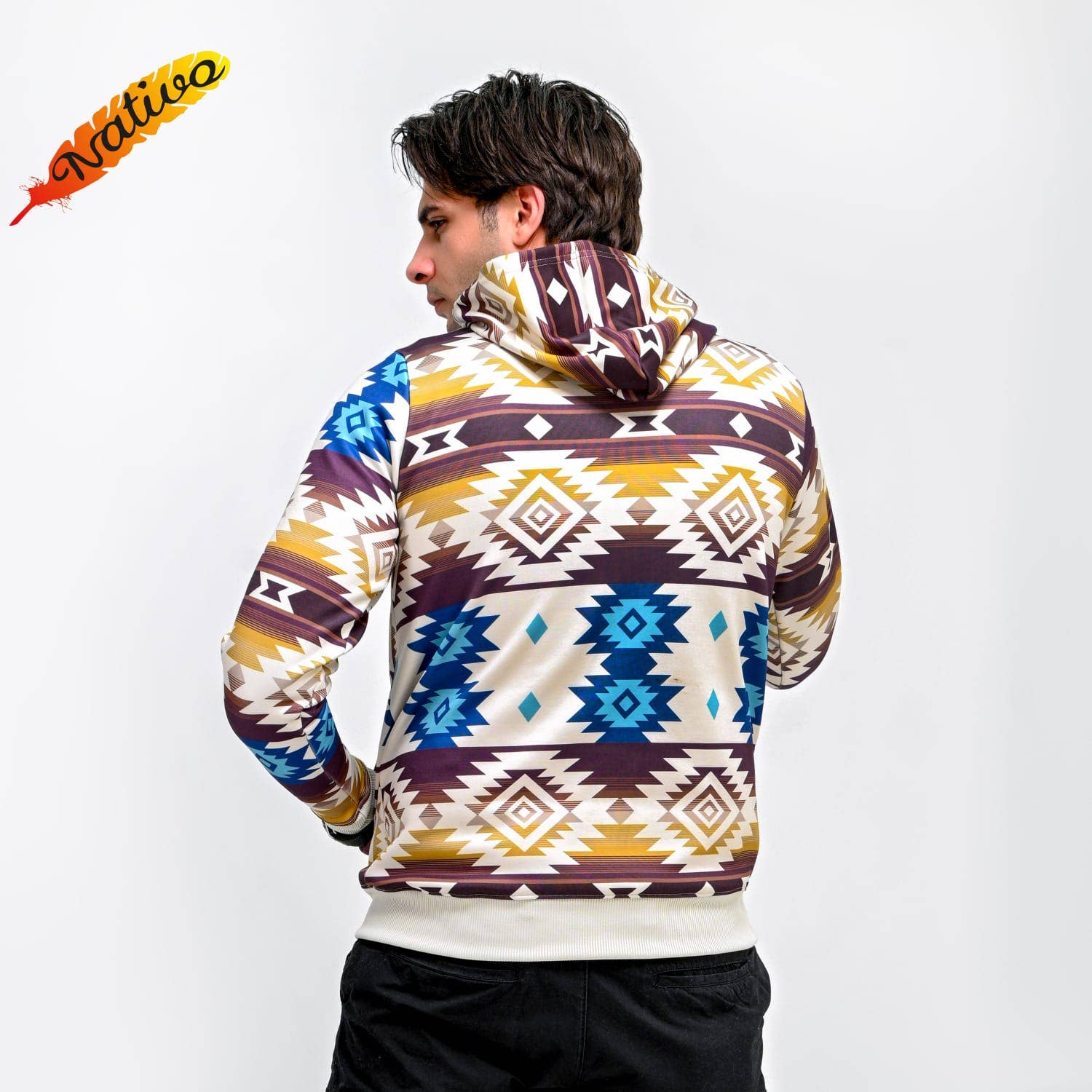 Dakota Beige Sweatshirt - Western Hoodie