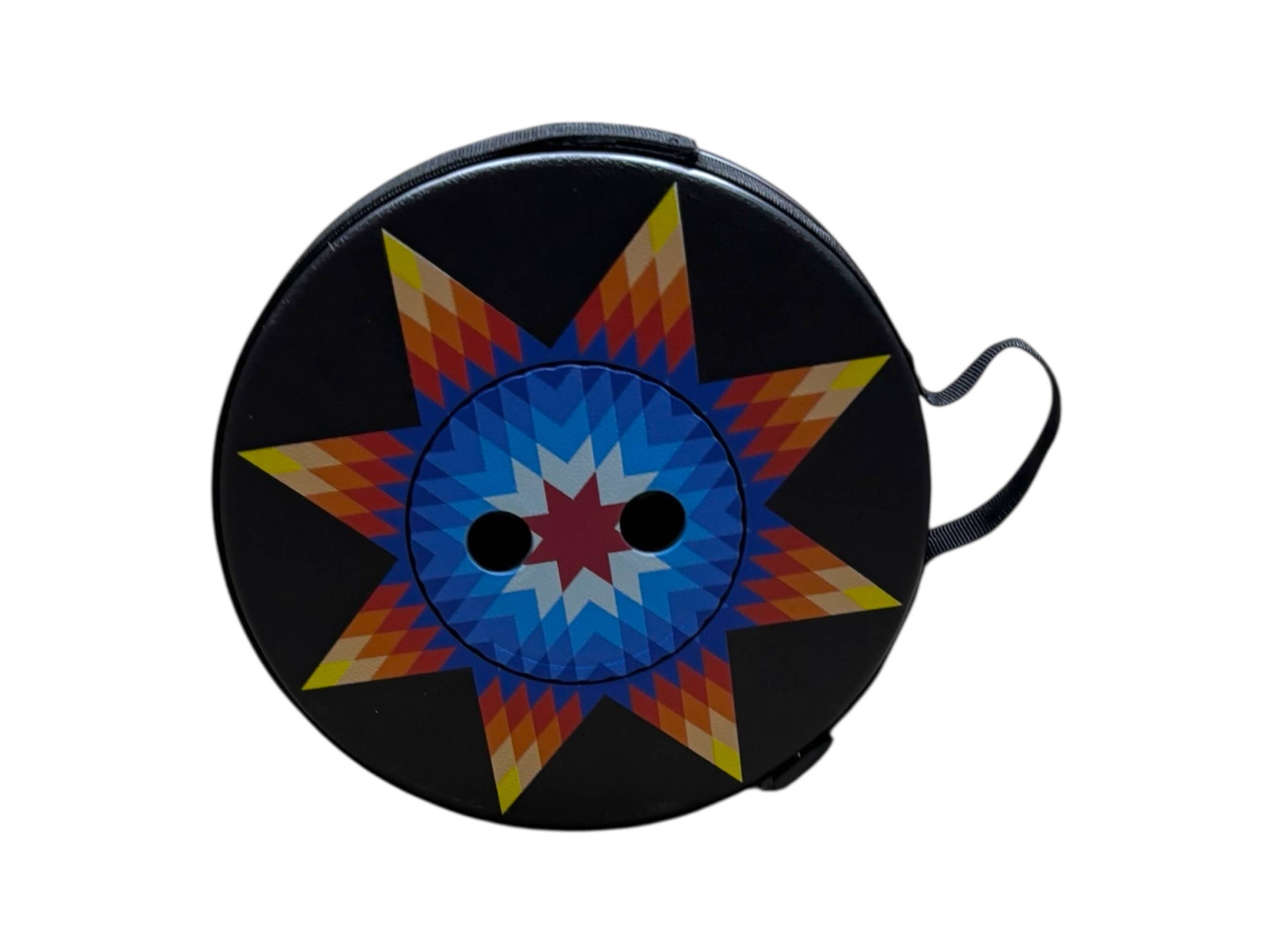 Portable Folding Stool-Southwestern Pattern