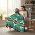Turquoise Throw