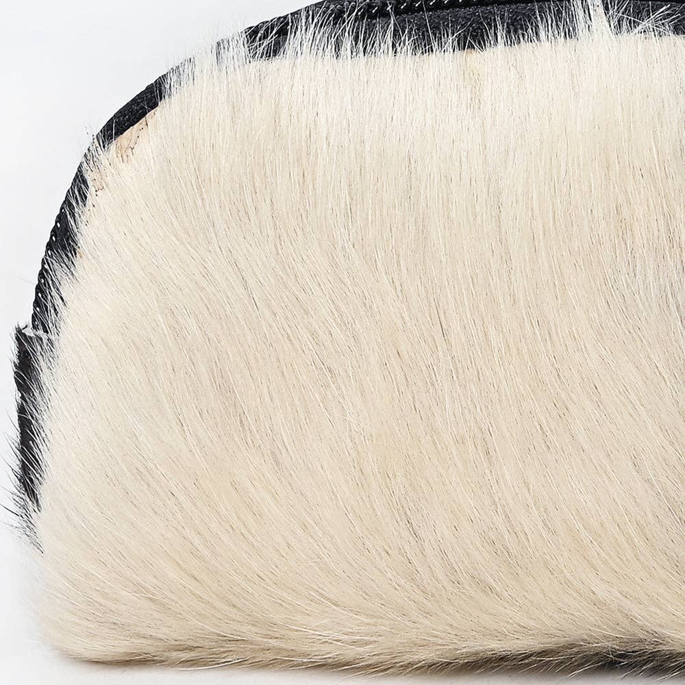 Coin Purse Hair On Genuine Western Leather Women Bag