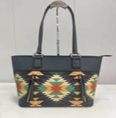 Native Print Shoulder Bag