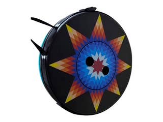 Portable Folding Stool-Southwestern Pattern