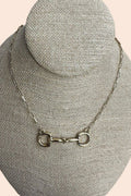 Bridle Line Goldtone Necklace