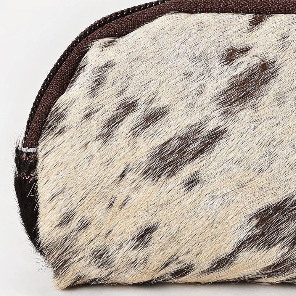 Coin Purse Hair On Genuine Western Leather Women Bag