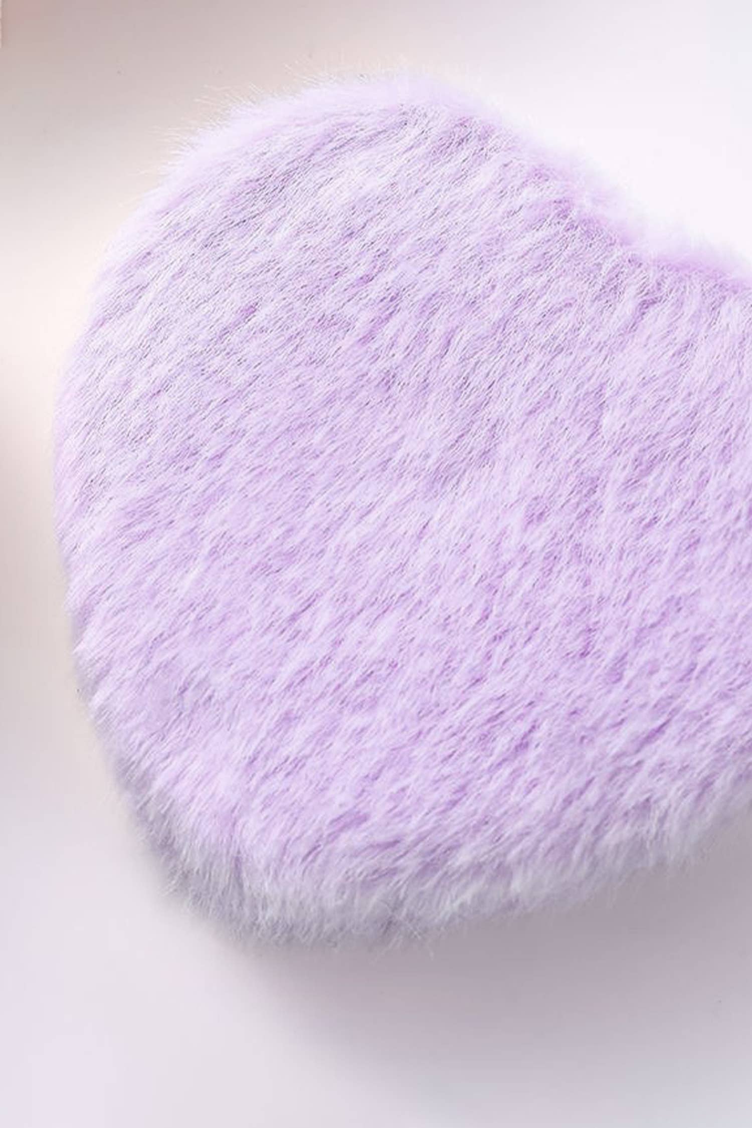 Shape Double Sides Fluffy Cute Mini Cosmetic Mirror