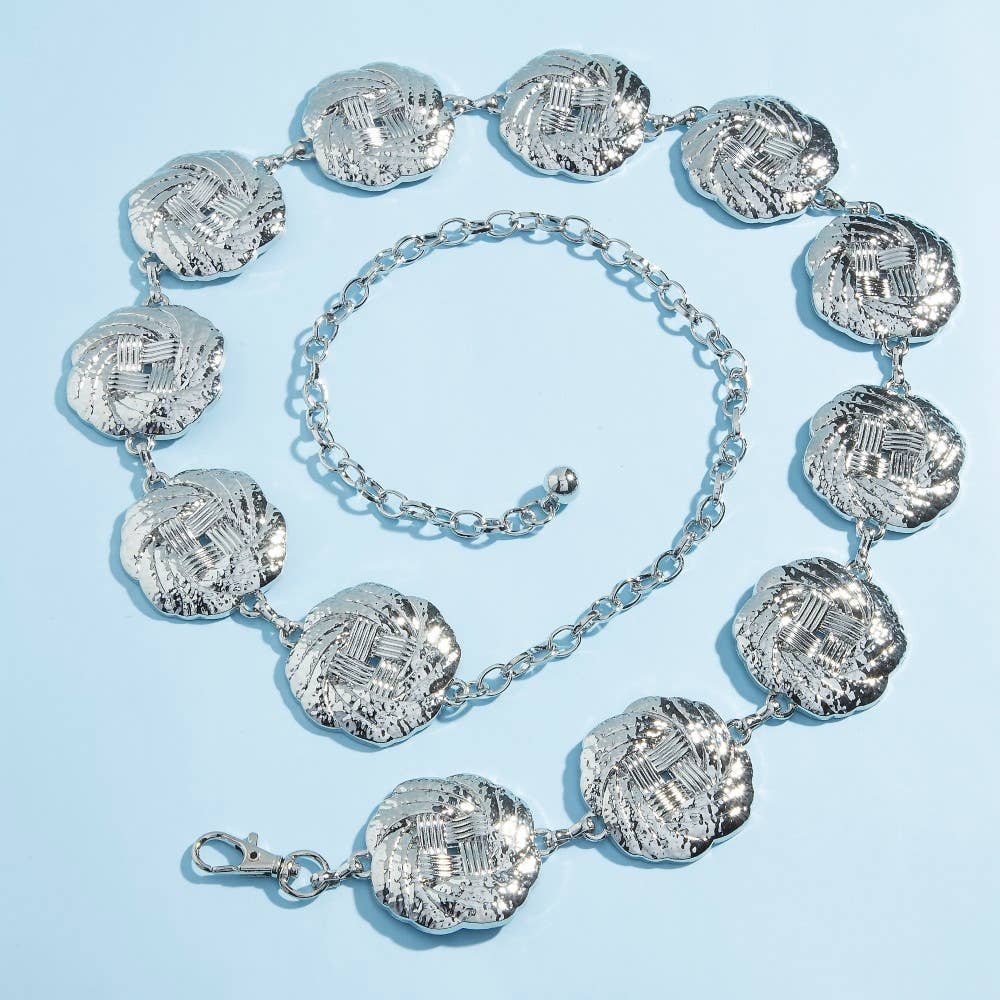 Wire Knot Link Chain Belt