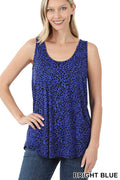 Leopard Print Tank Top