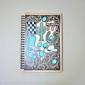Western Notebook Punchy - Colorful Journal 8.5x6