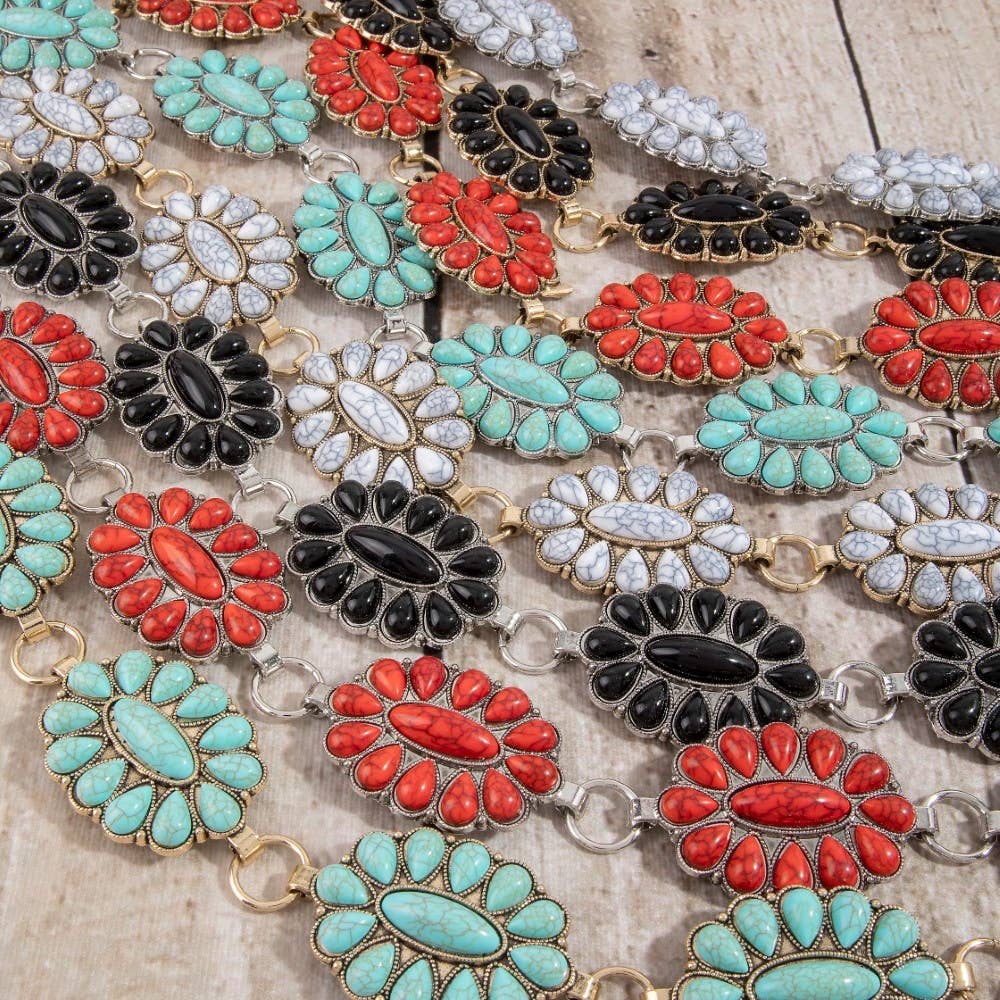 Blossom Cluster Chain Belt