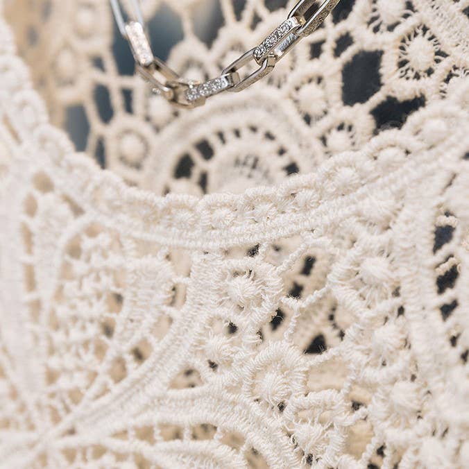 Bohemia Crochet Lace bell flare sleeve tee top cover up