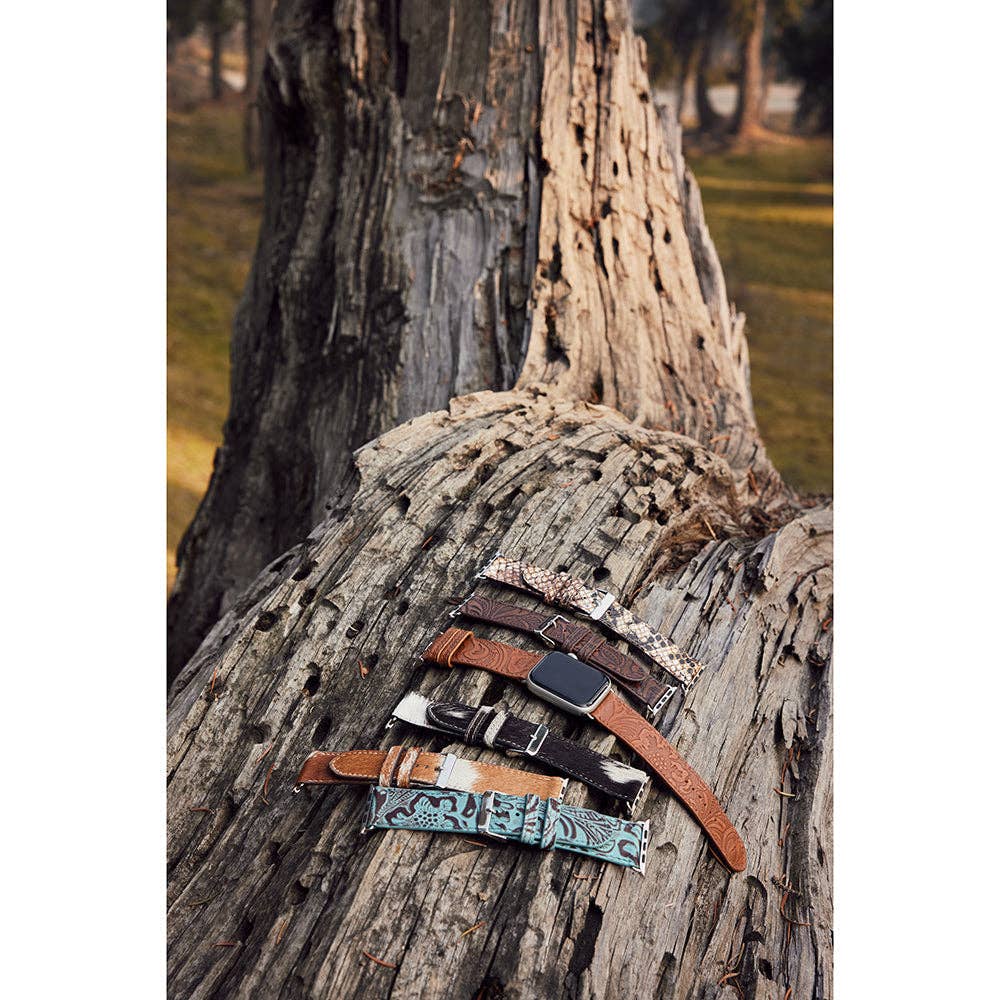 Fister Turquoise Leather Watch Band – Southwestern Premium Strap for Everyday Wear